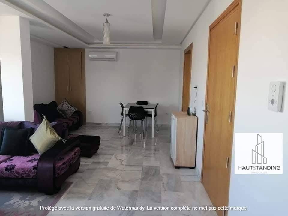 Un bel et moderne Appartement S+2 Meublé à louer à Sousse